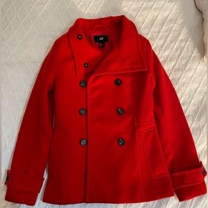 H&M Pea Coat size 4 (S)
